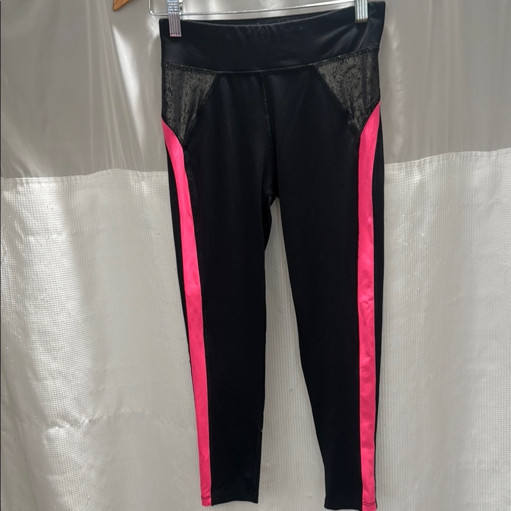 Hard Candy Black and Orange Athletic Leggings